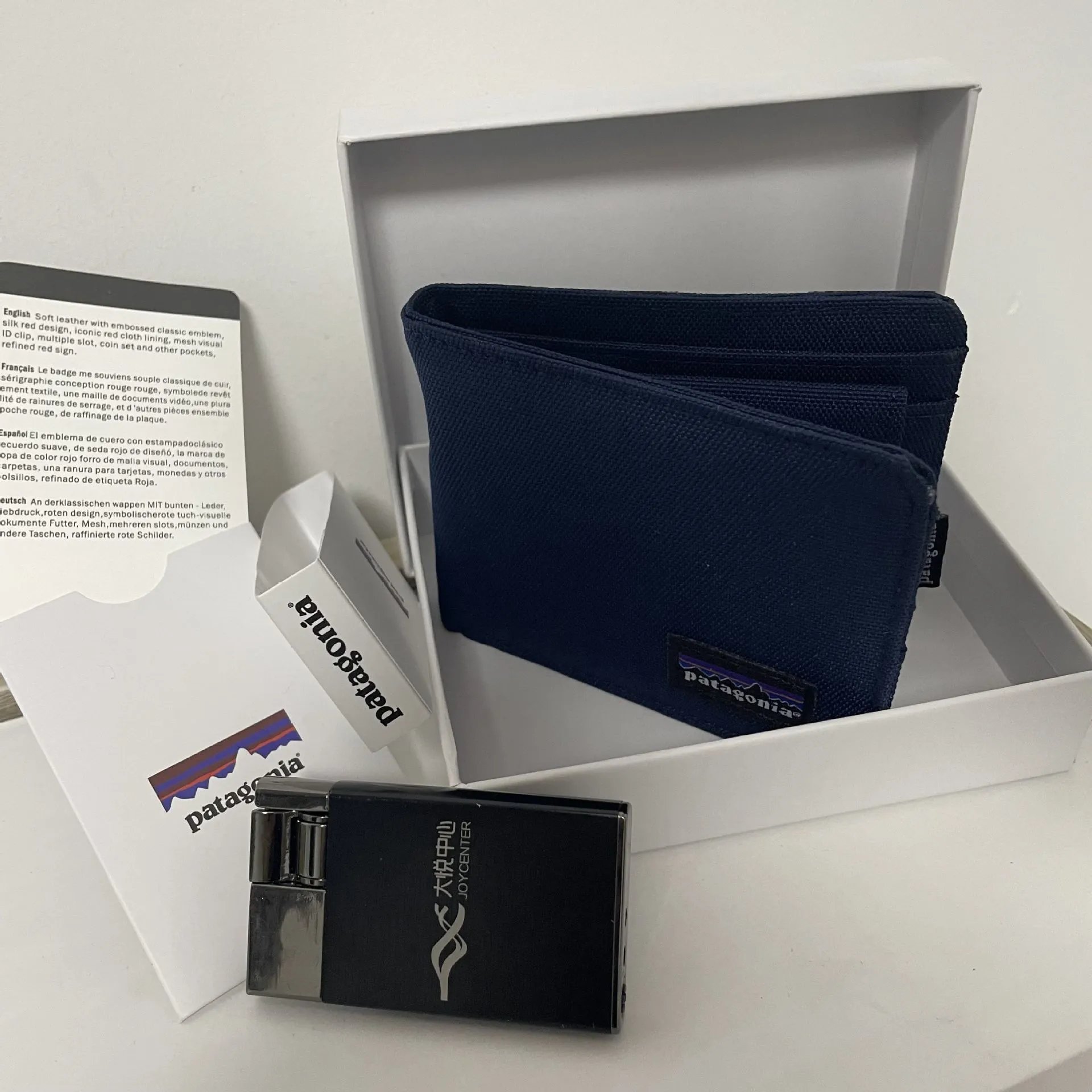 Aape Wallet — pt Dark blue colorway — USFans Spreadsheet photo