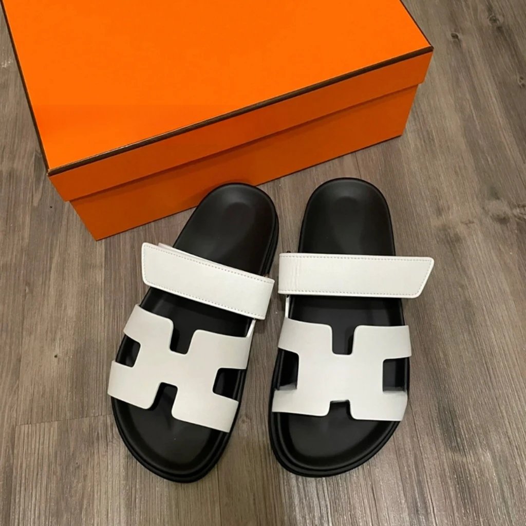Hermes Chypre Shoes — Leather white spot colorway — USFans Spreadsheet photo