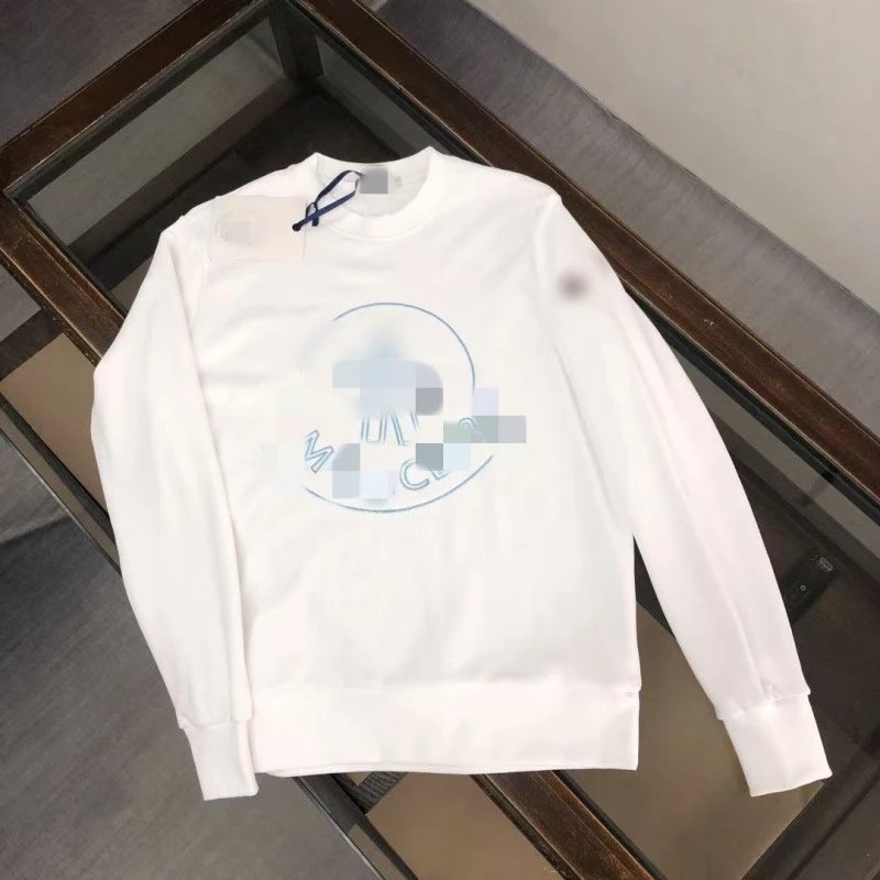 Moncler Hoodie — Mist blue and white colorway — USFans Spreadsheet photo