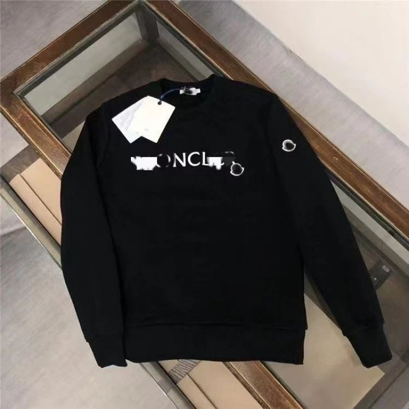 Moncler Hoodie — Black lowercase letter with a long superscript and subscript colorway — USFans Spreadsheet photo