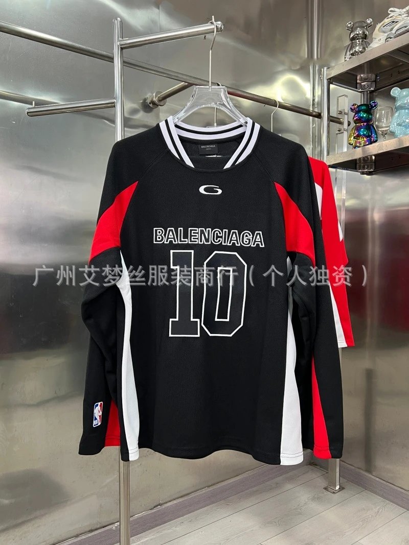 Balenciaga Soccer Long Sleeve — 8251#Black colorway — USFans Spreadsheet photo
