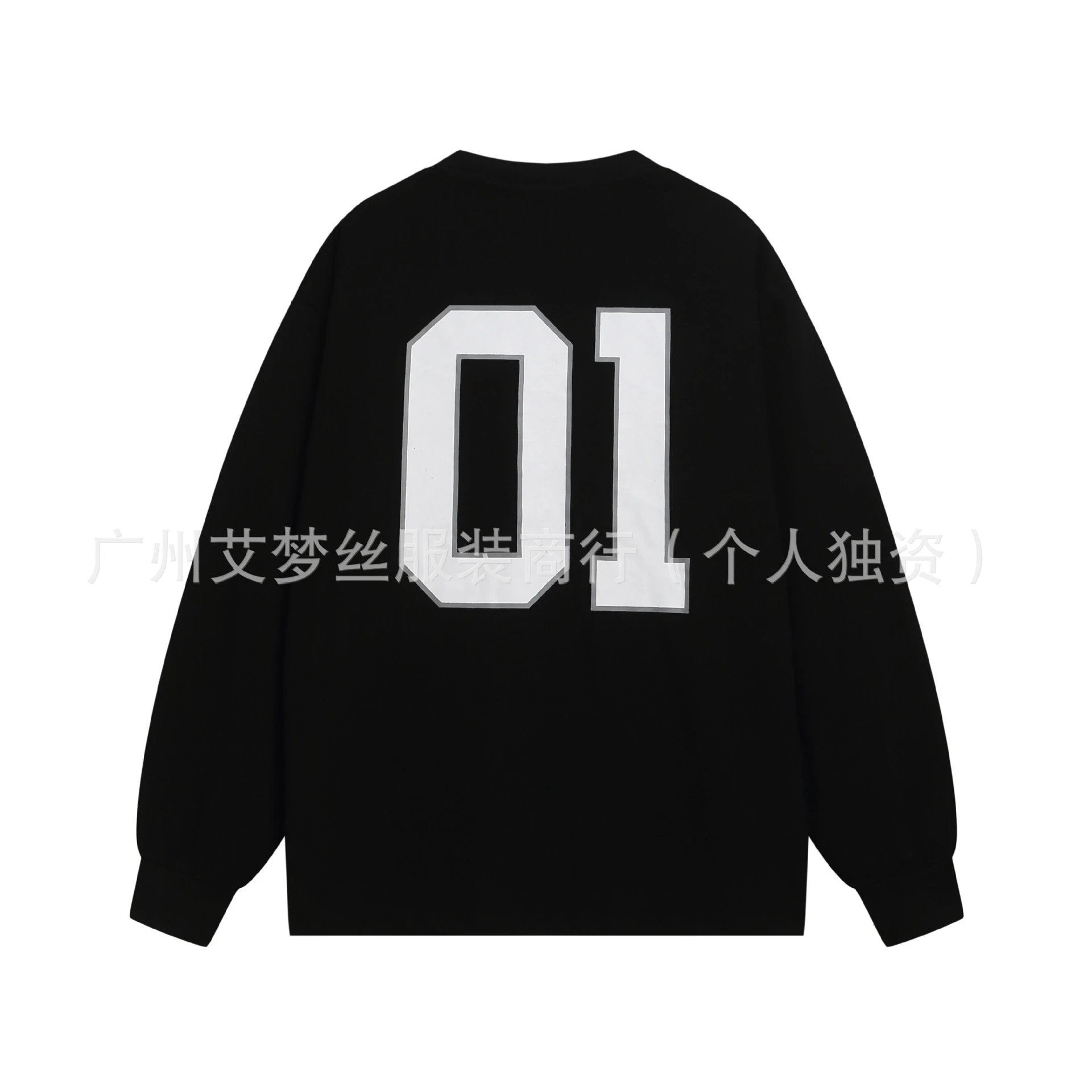 Balenciaga Soccer Long Sleeve — 8229#Black embroidery colorway — USFans Spreadsheet photo