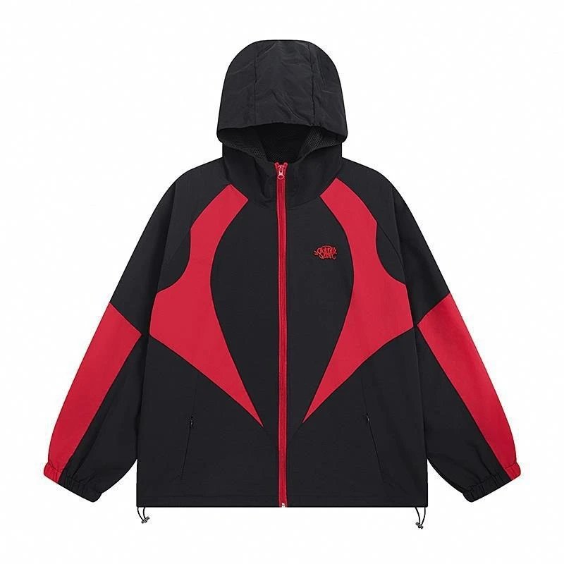 Syna Windbreaker — Black-and-red jacket colorway — USFans Spreadsheet photo