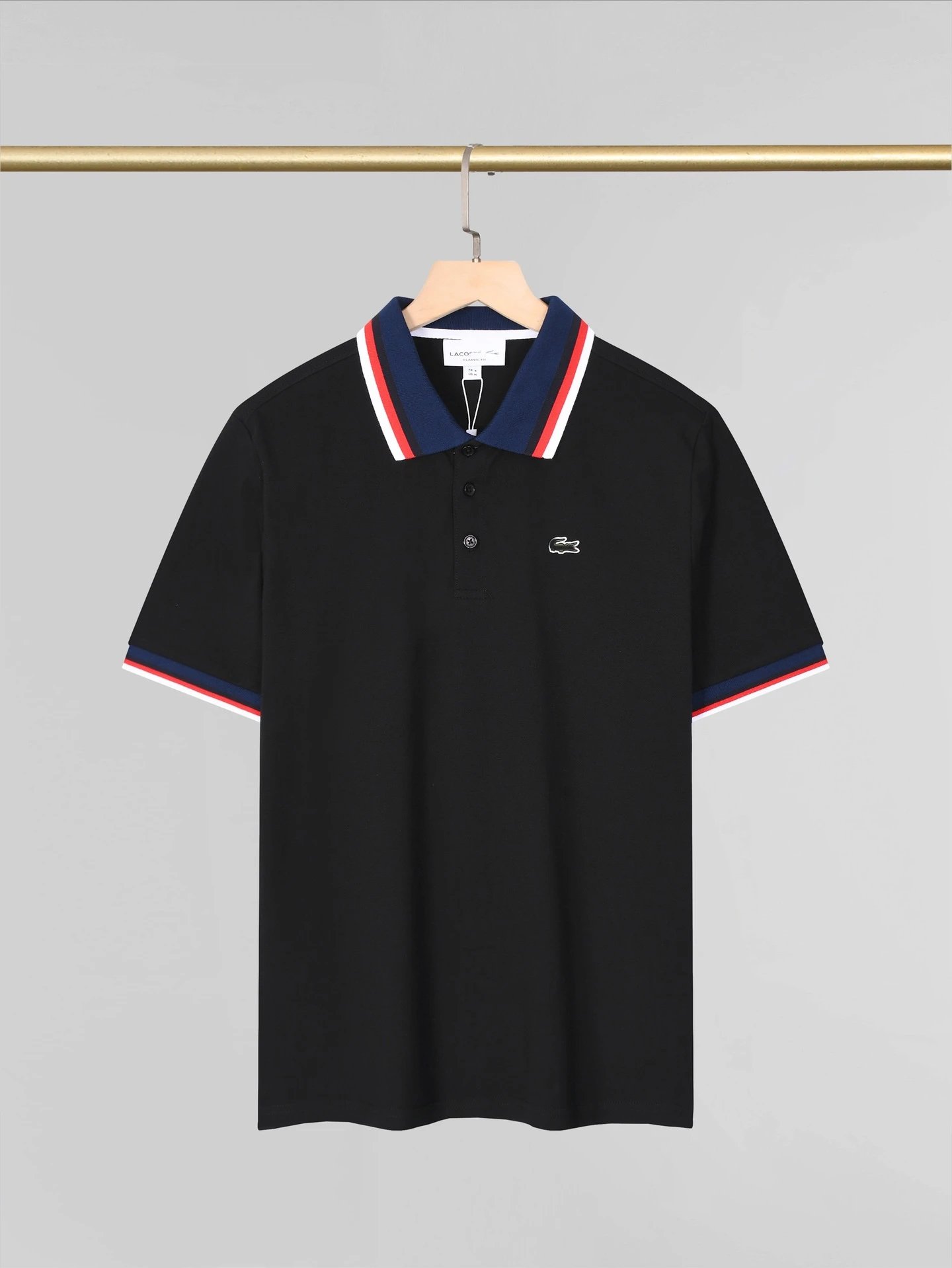Lacoste Polo — 709 black colorway — USFans Spreadsheet photo
