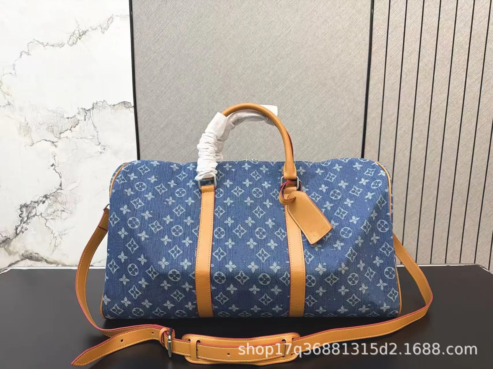 LV Bag x Virgil Abloh — Denim with yellow colorway — USFans Spreadsheet photo
