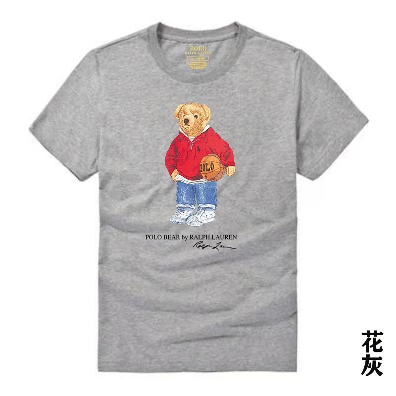 Ralph Lauren Bear T-Shirt — Grey -8 colorway — USFans Spreadsheet photo