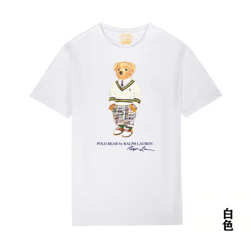 Ralph Lauren Bear T-Shirt — white-16 colorway — USFans Spreadsheet photo