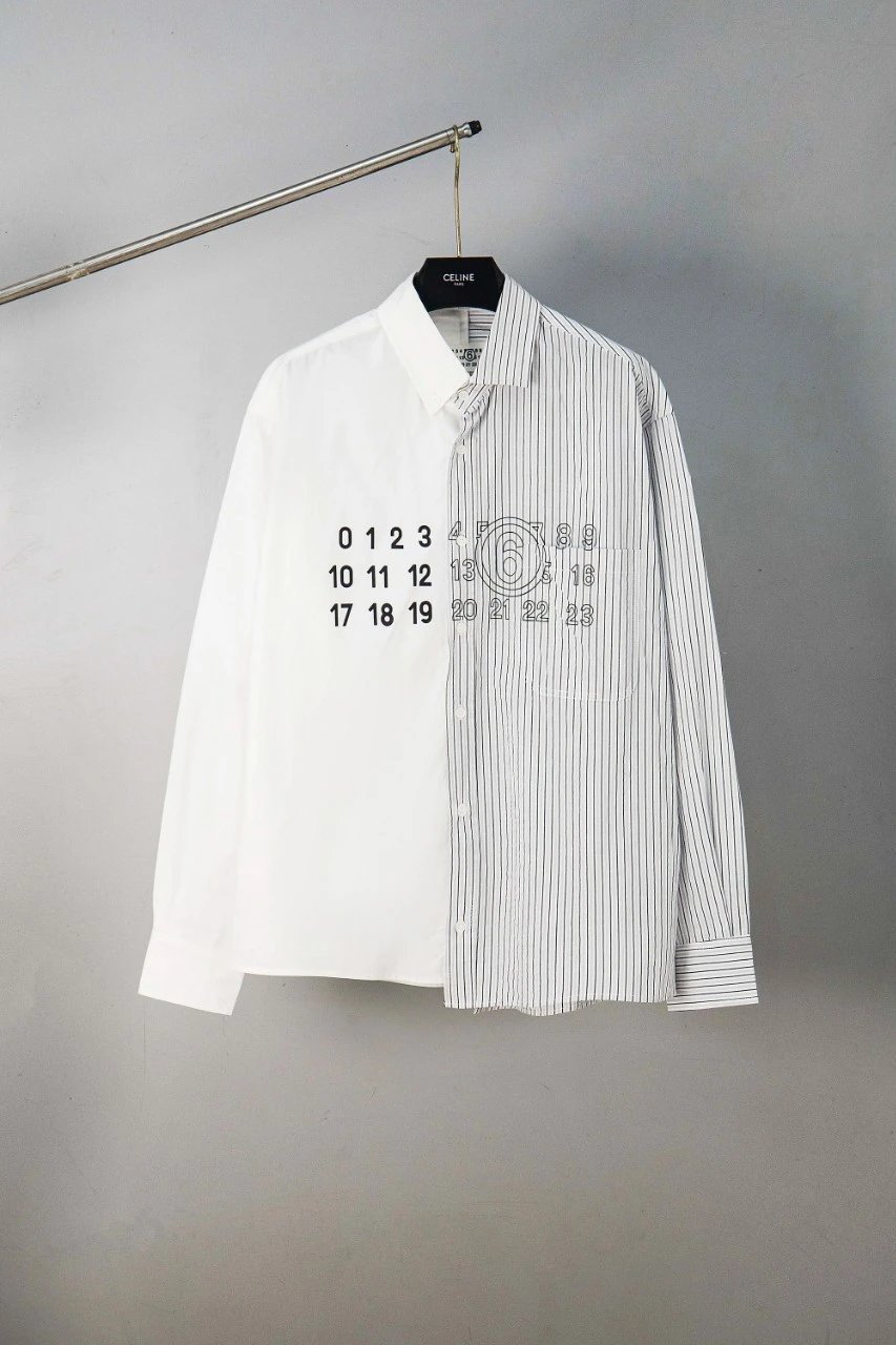 Maison Margiela Kiss Shirt — splice ash colorway — USFans Spreadsheet photo
