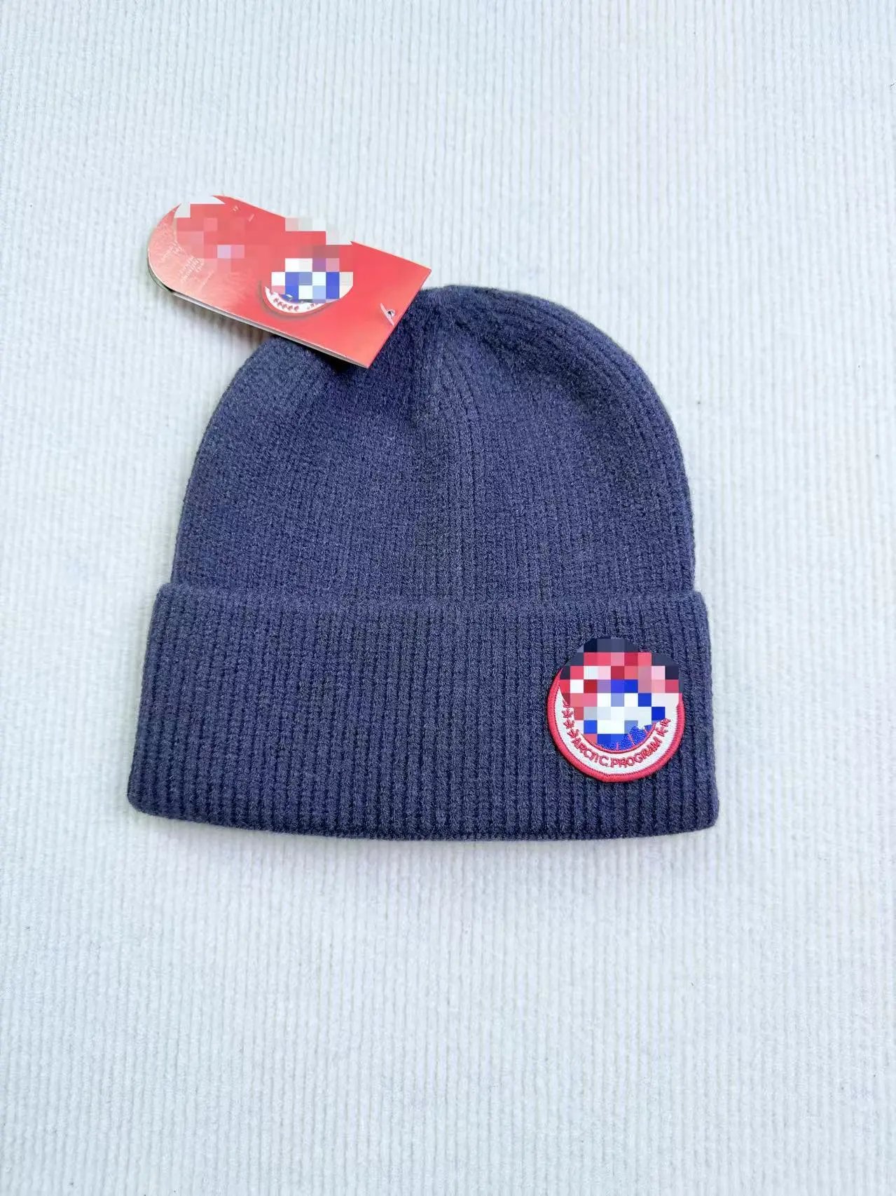 Black Badge Beanie — Navy Blue colorway — USFans Spreadsheet photo