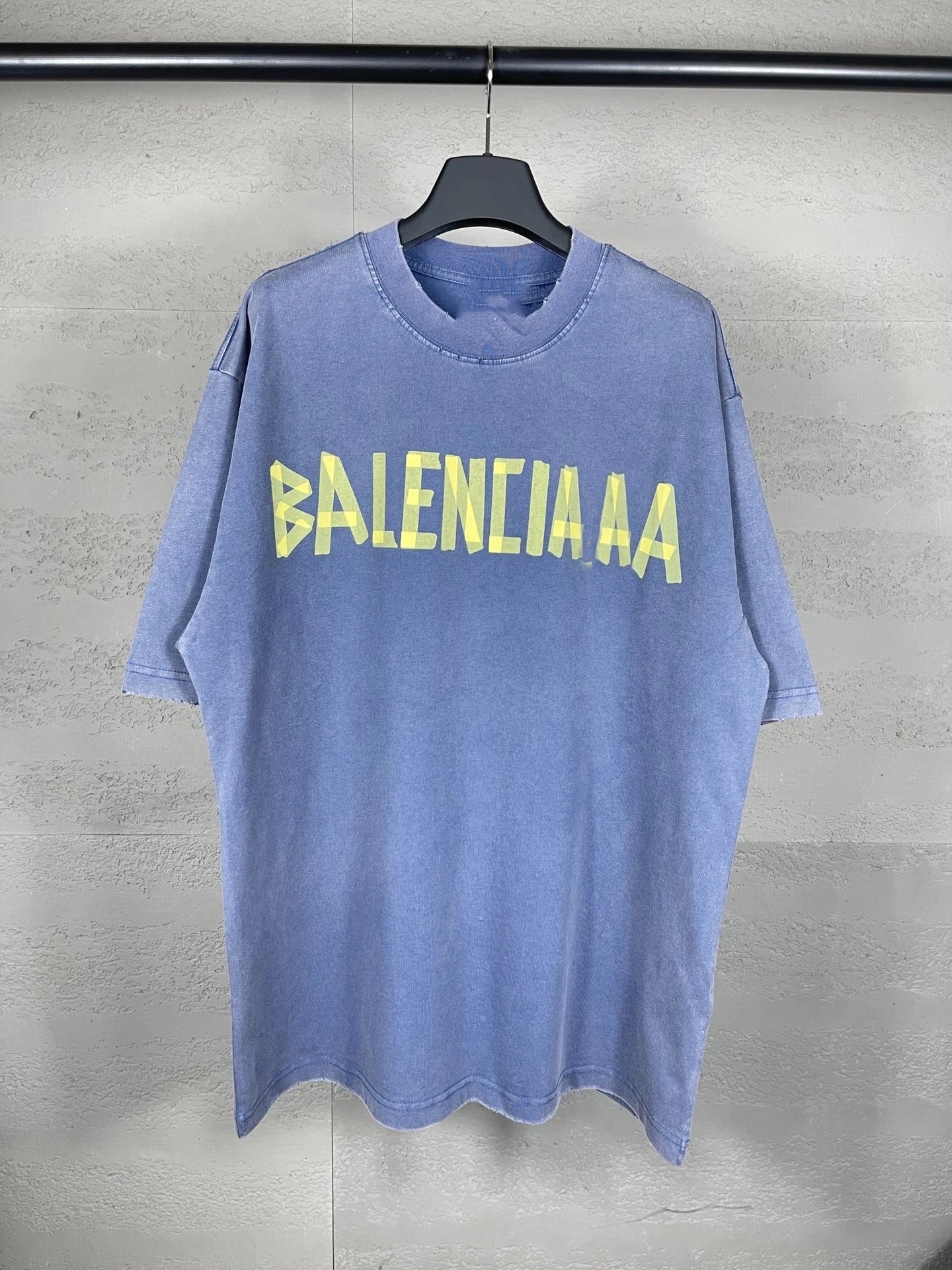 Balenciaga T-Shirts 30+ — Haze blue colorway — USFans Spreadsheet photo