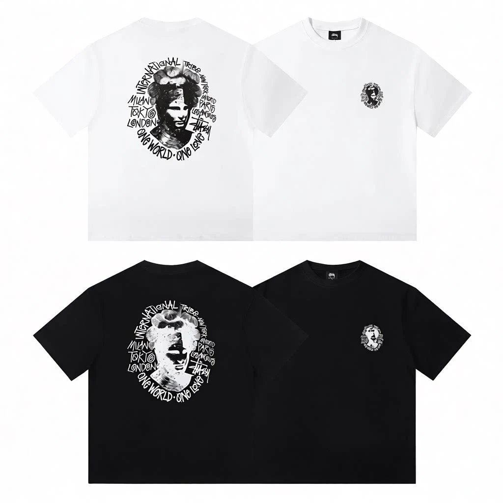 Stussy POLO — S182 Black colorway — USFans Spreadsheet photo