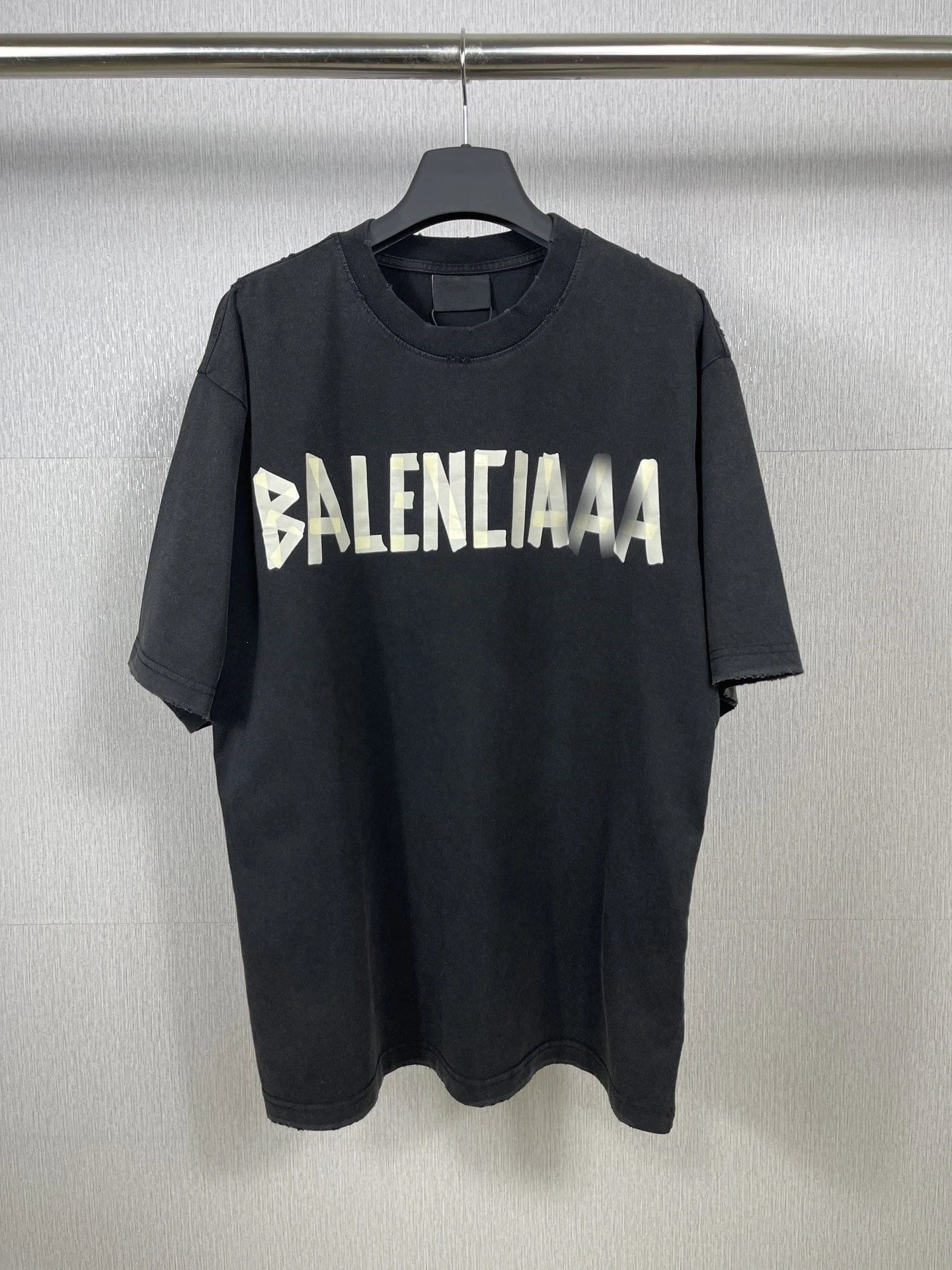 Balenciaga T-Shirts 30+ — Black colorway — USFans Spreadsheet photo
