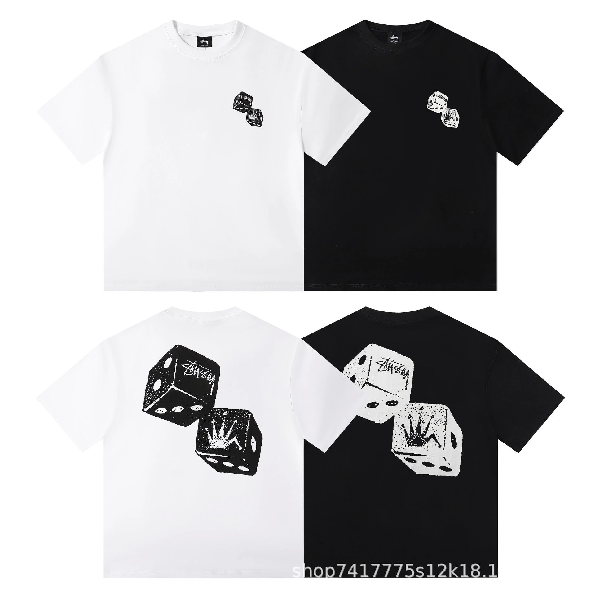 Stussy POLO — S197 black colorway — USFans Spreadsheet photo