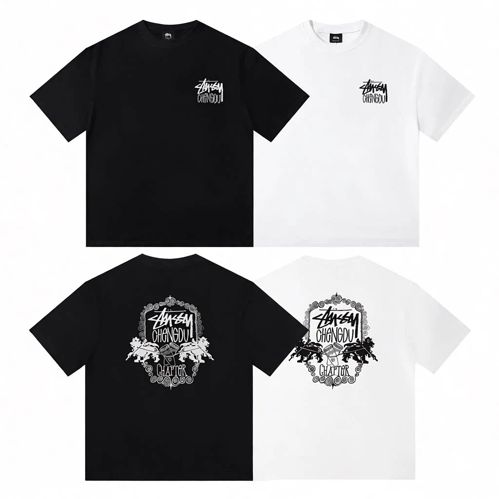 Stussy POLO — S 190 Black colorway — USFans Spreadsheet photo