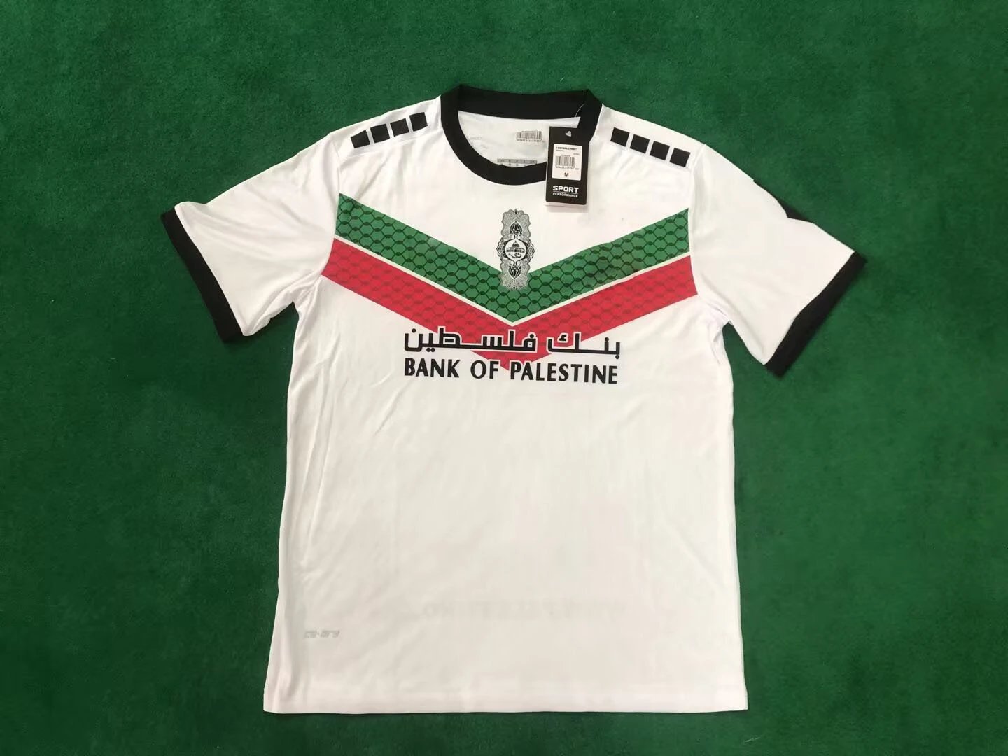Palestine Jersey — 2223 Palestinian three-passenger white. colorway — USFans Spreadsheet photo