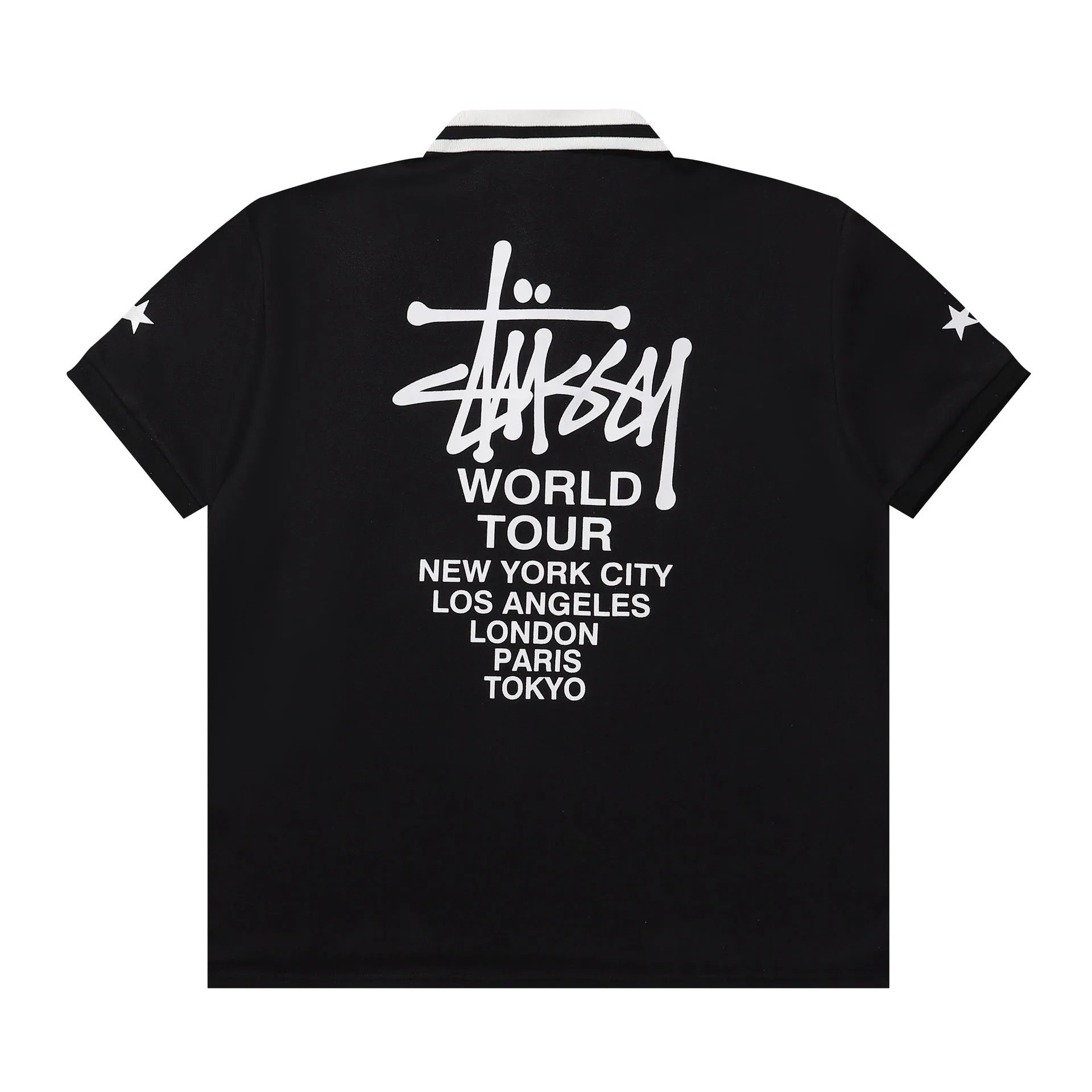 Stussy POLO — s178#black colorway — USFans Spreadsheet photo