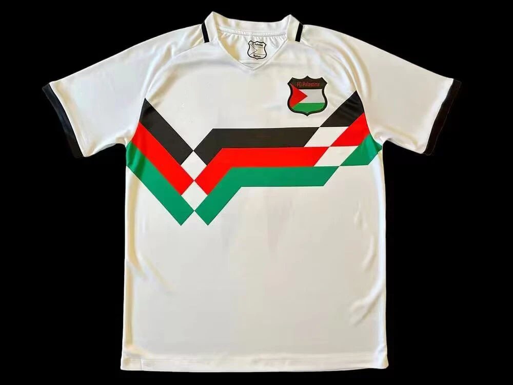 Palestine Jersey — 2425 Vintage three-color Palestine colorway — USFans Spreadsheet photo