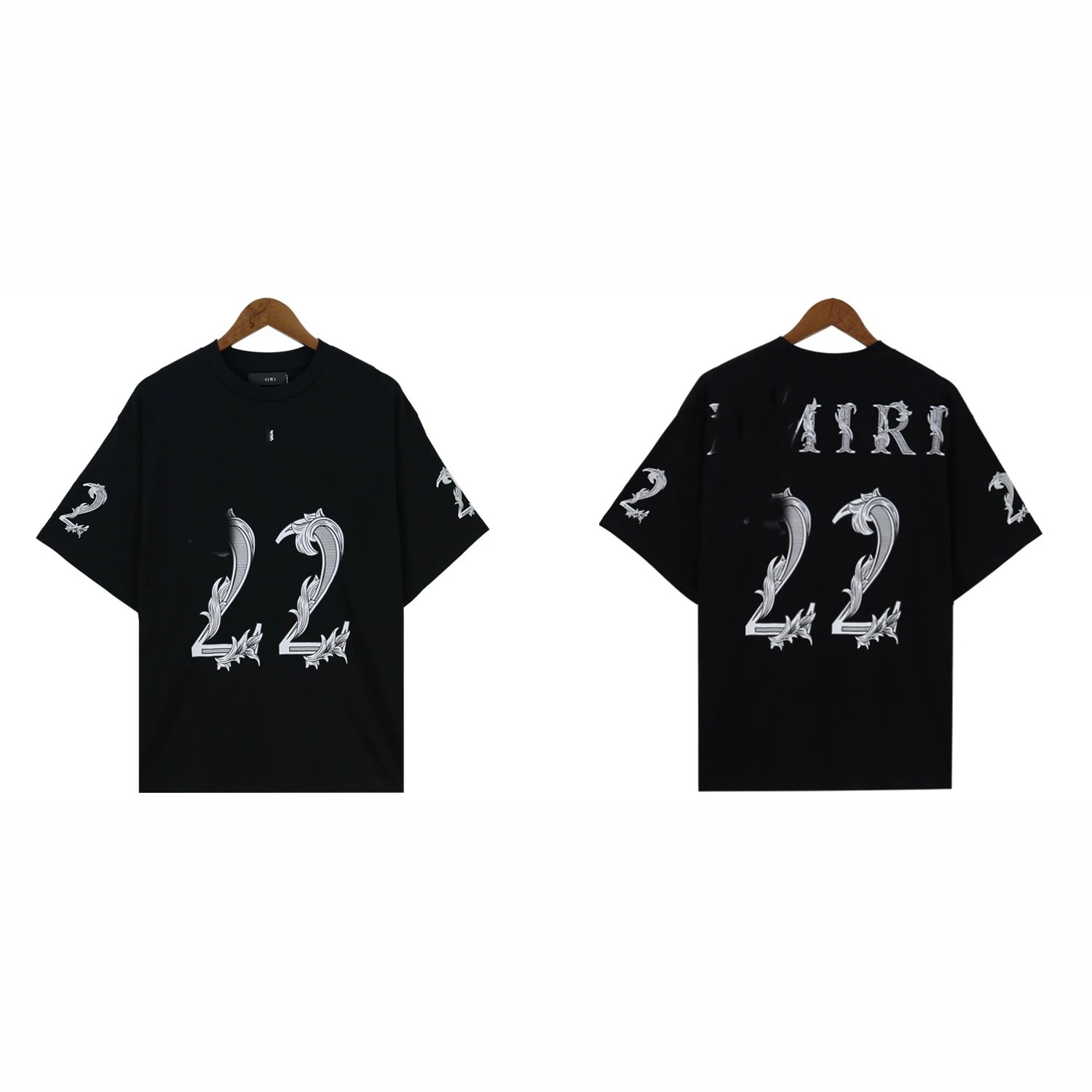 Amiri T-Shirts — 2198 Black colorway — USFans Spreadsheet photo