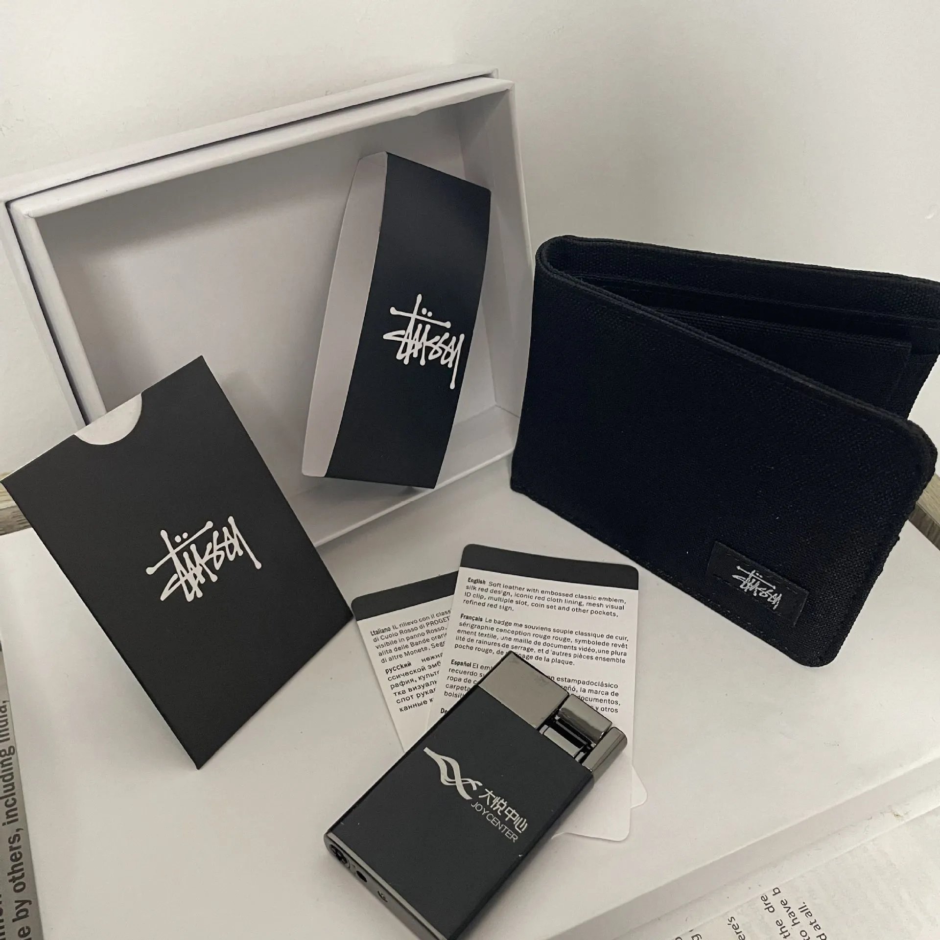 Aape Wallet — Stu Black colorway — USFans Spreadsheet photo