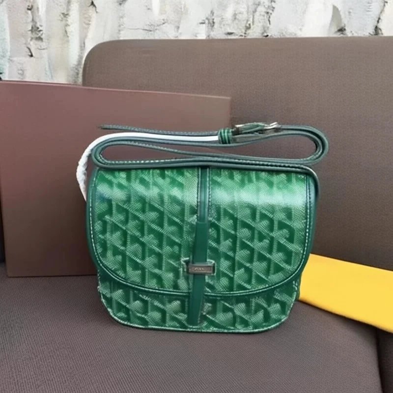 Goyard Belvedere Bag — Green Ribbon Gift Box colorway — USFans Spreadsheet photo