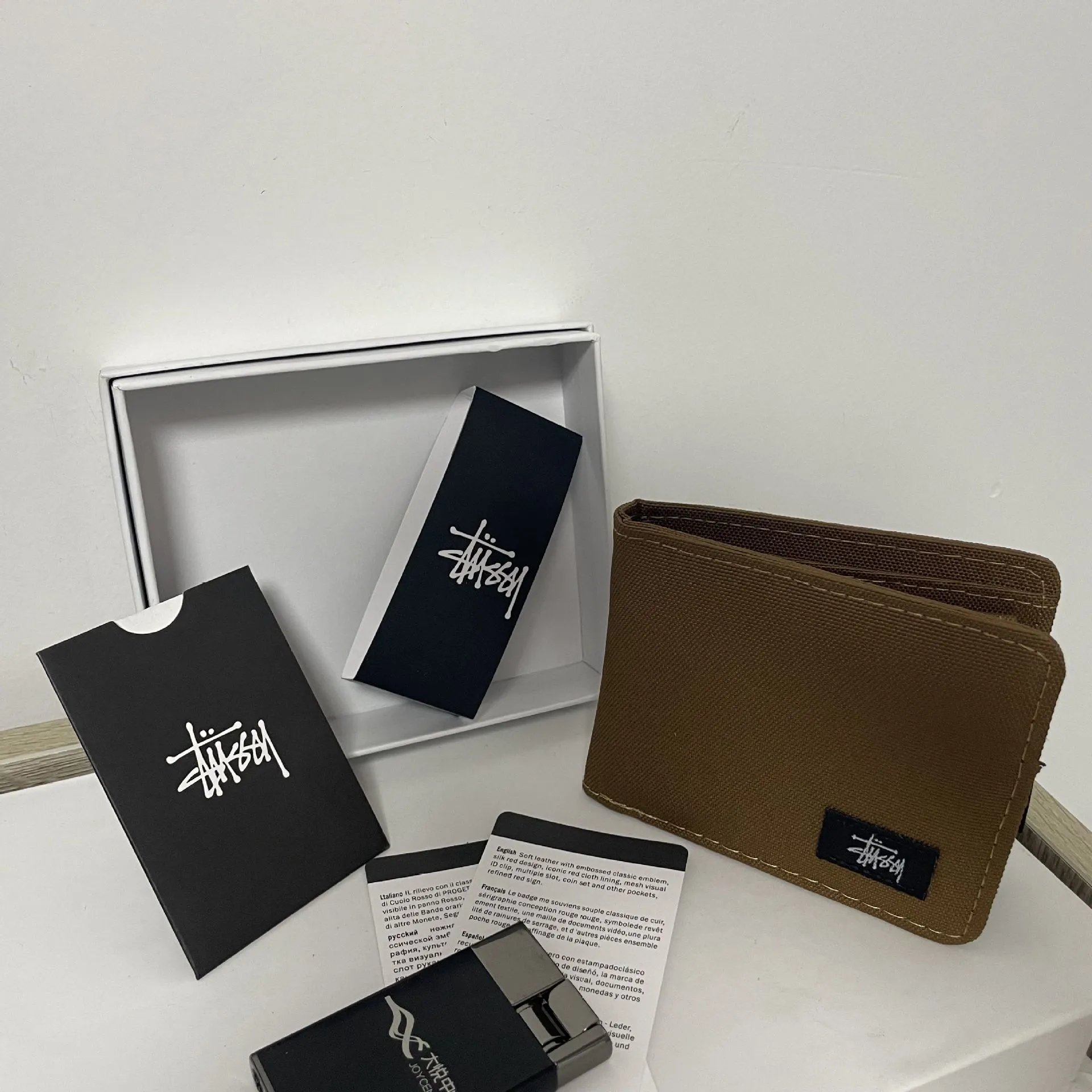 Aape Wallet — STI BROWN colorway — USFans Spreadsheet photo