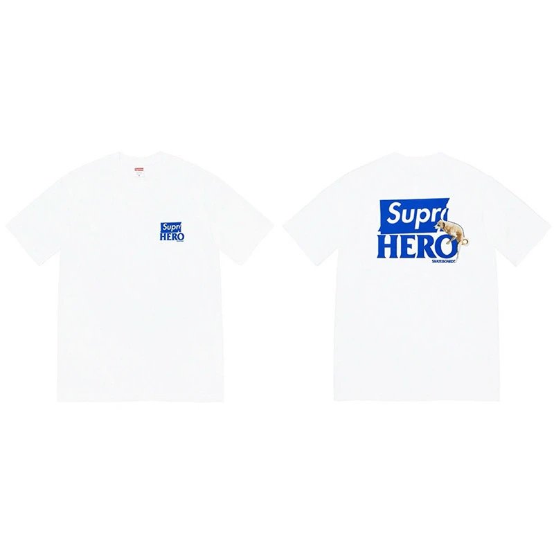 Supreme Burberry Tee — 18 white colorway — USFans Spreadsheet photo
