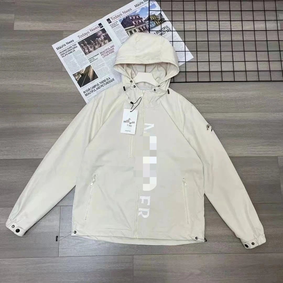 Moncler Windbreaker Jacket — Beige colorway — USFans Spreadsheet photo
