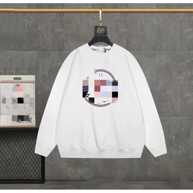 Moncler Hoodie — Meng color standard large standard white colorway — USFans Spreadsheet photo