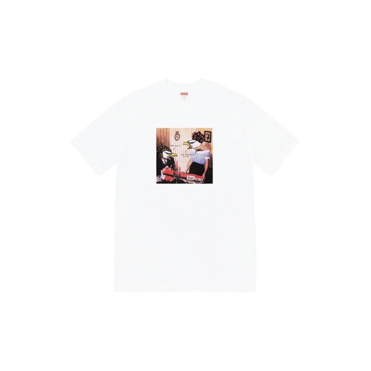 Supreme Burberry Tee — 24 white colorway — USFans Spreadsheet photo