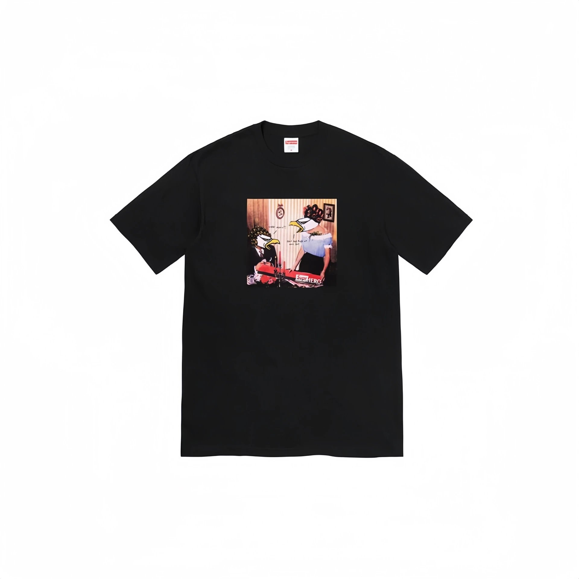 Supreme Burberry Tee — 24 black colorway — USFans Spreadsheet photo