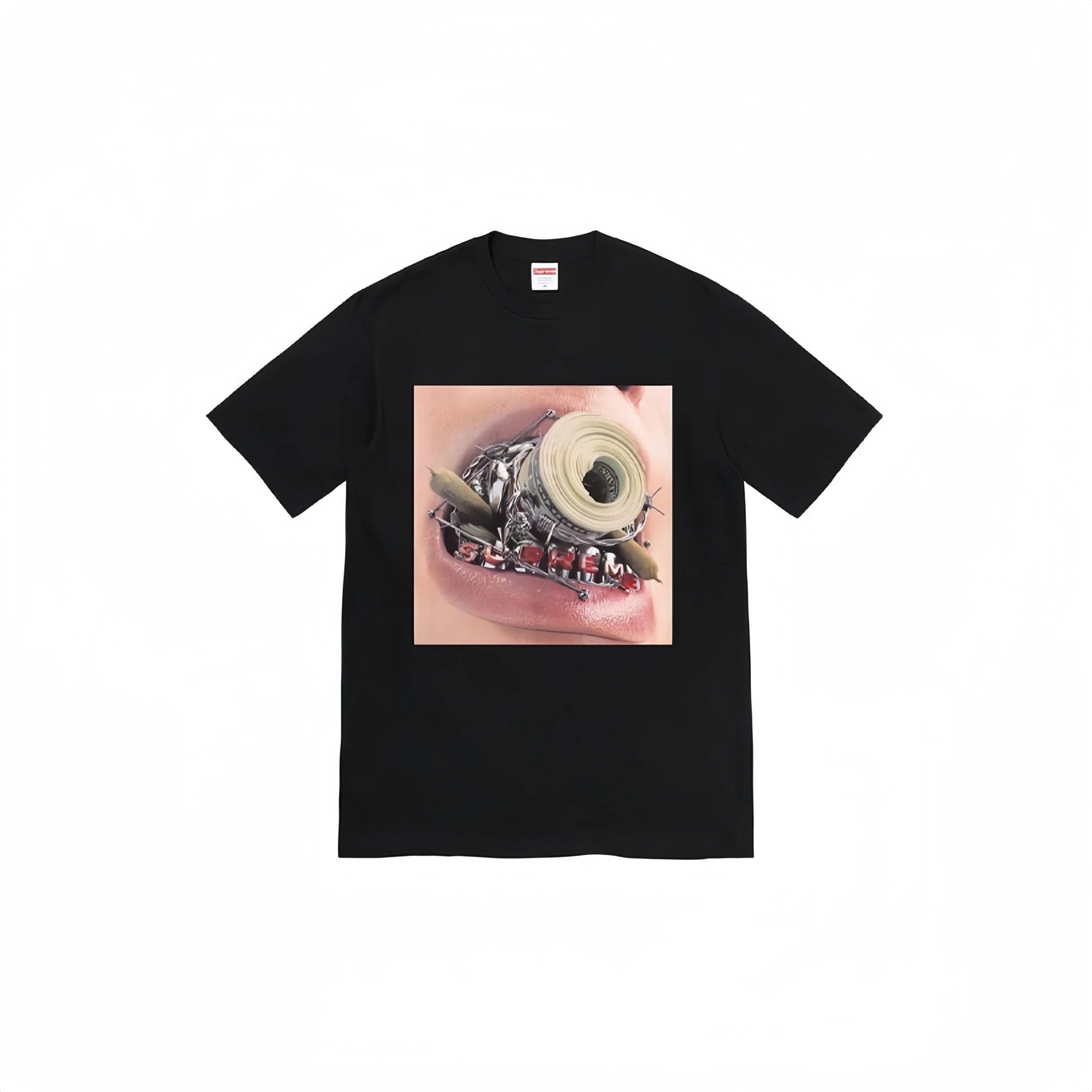 Supreme Burberry Tee — 28 black colorway — USFans Spreadsheet photo