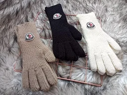 thumbnail for 2384 Blindfolded long touchscreen knitted gloves