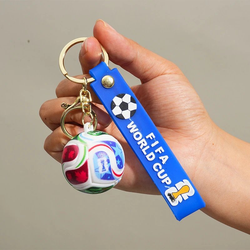 World Cup [Classic Football Style] Blue Leather Strap Version