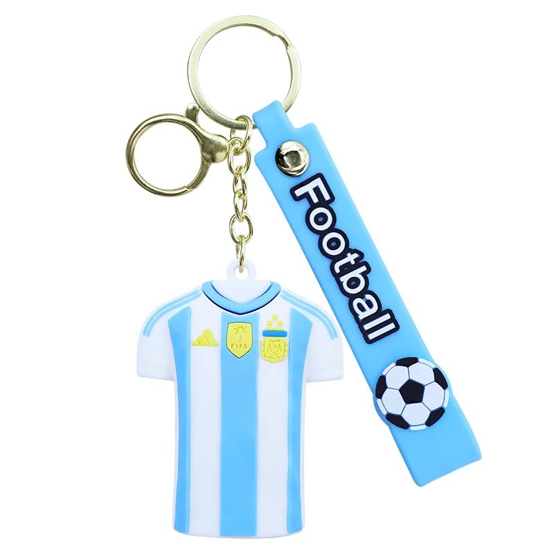 [Blue and White Jersey] 3D Keychain