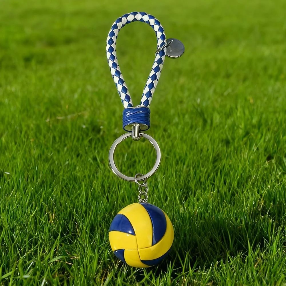 Volleyball whirlwind style lanyard
