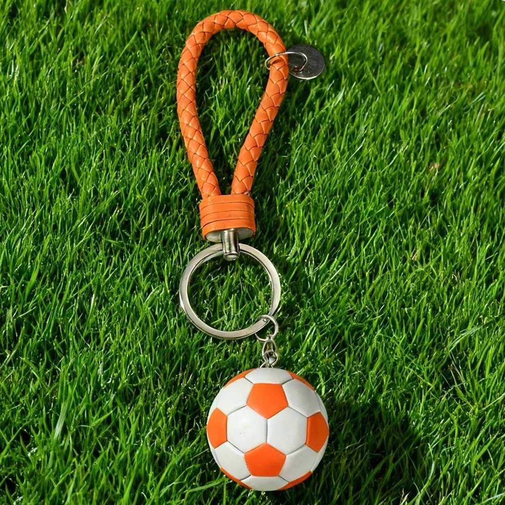 Football Orange Lanyard