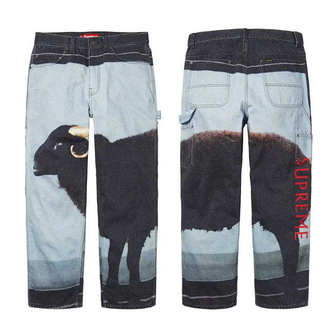 Supreme Jeans Loose-Fit Denim product detail image 9