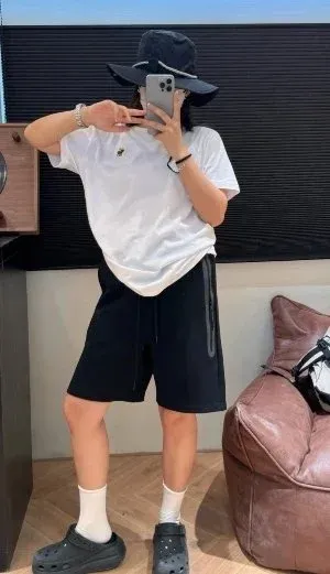 Nike Breathe Graphic Shorts White - 5