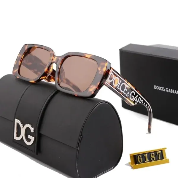 Dolce & Gabbana DG16187 Tortoiseshell Square Sunglasses - 1