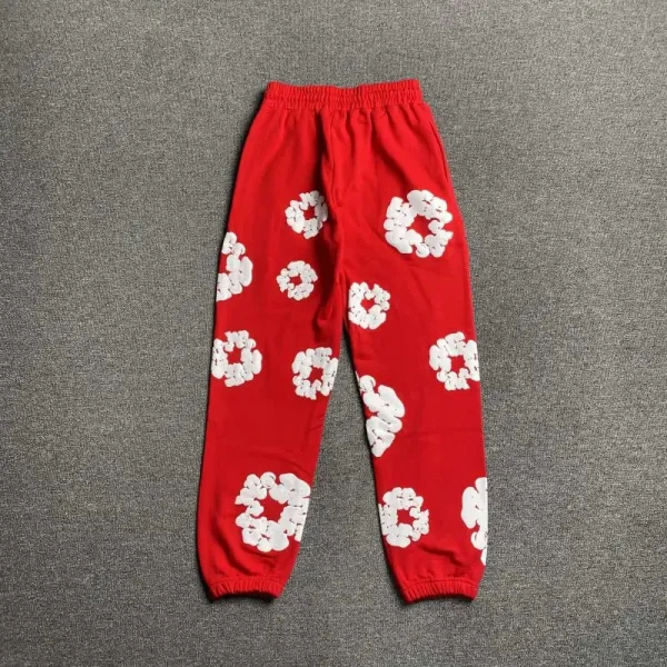 Off-White Floral Embroidered Sweatpants Black - 7
