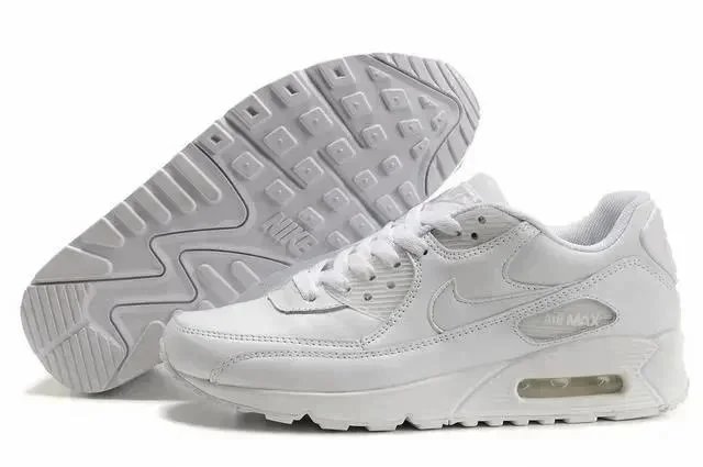 Nike Air Max 90 White Sneakers - 9