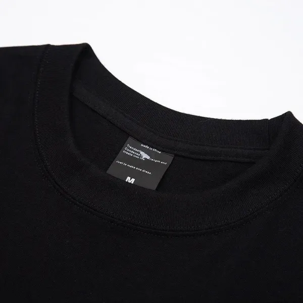 SINCEVUNC Graphic Print Beige Oversized T-Shirt - 3