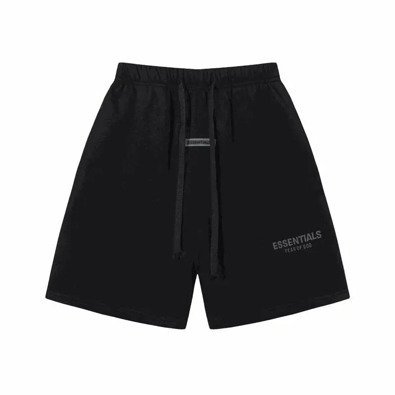 Fear of God Essentials Black Shorts