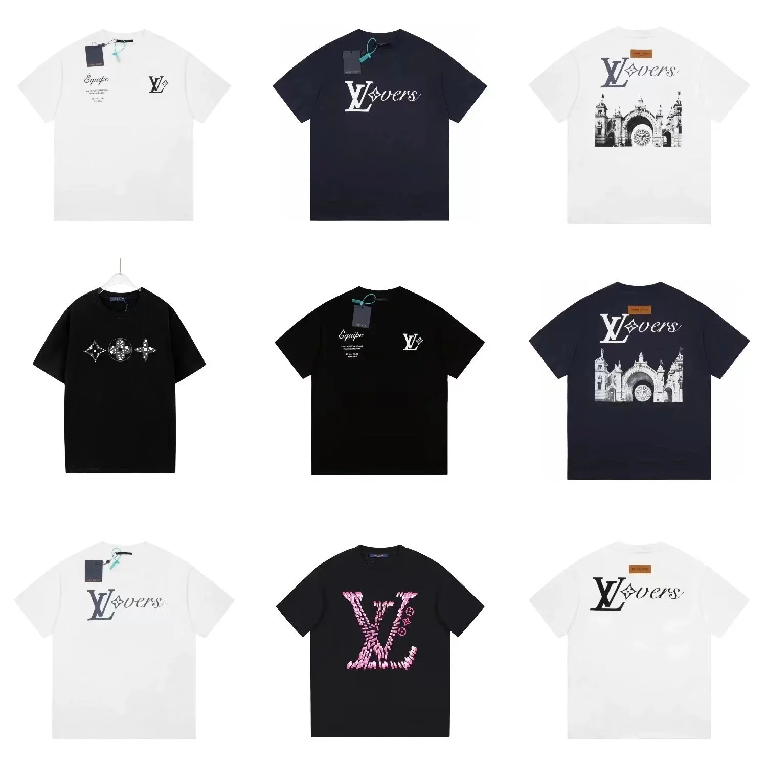 Louis Vuitton Graphic Print T-Shirt Collection