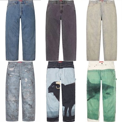 Supreme Levi's 501 Jeans [8 styles]