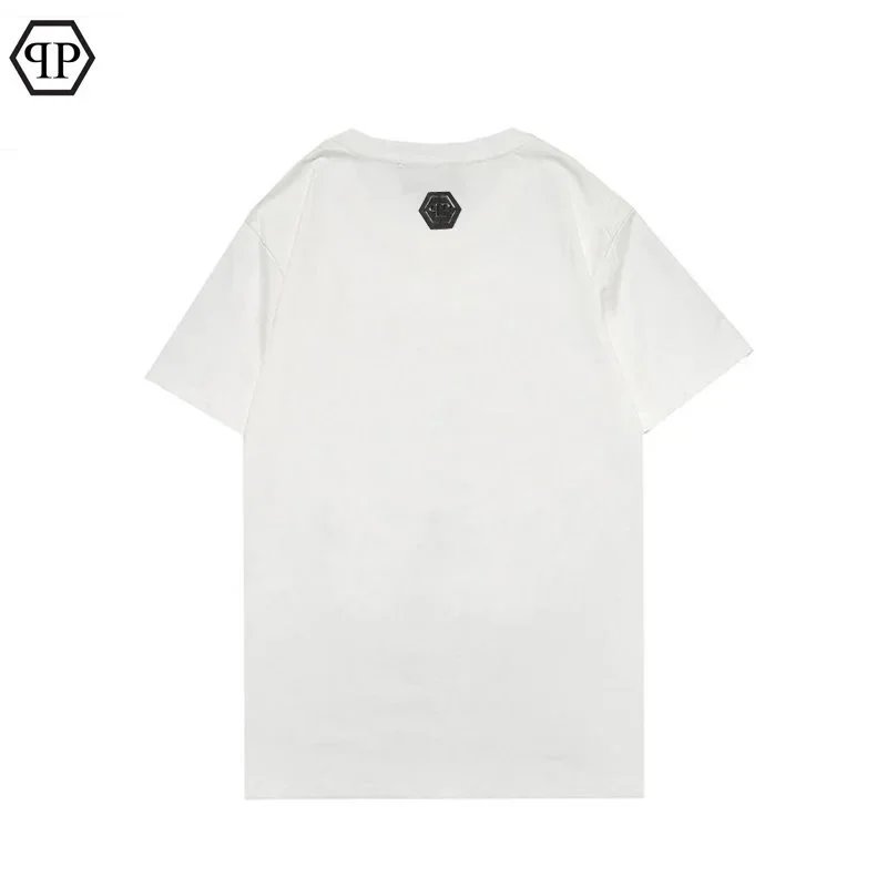Philipp Plein Logo-Embossed Black T-Shirt - 5