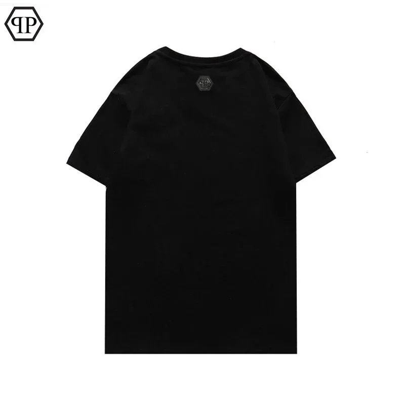 Philipp Plein Logo-Embossed Black T-Shirt - 3