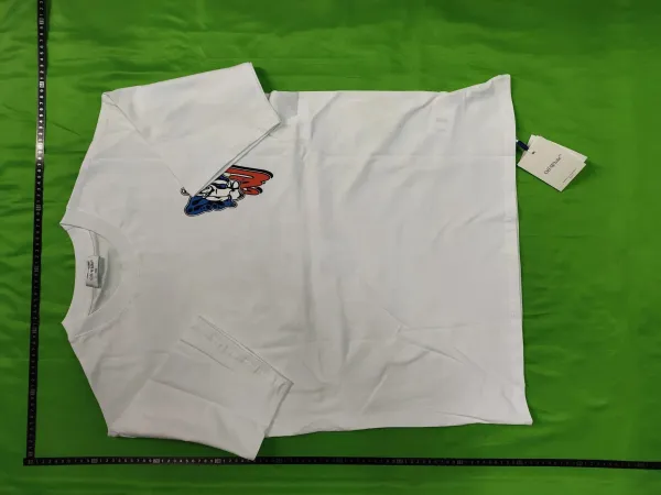 Off-White Sun Drawing Print White T-Shirt - 4