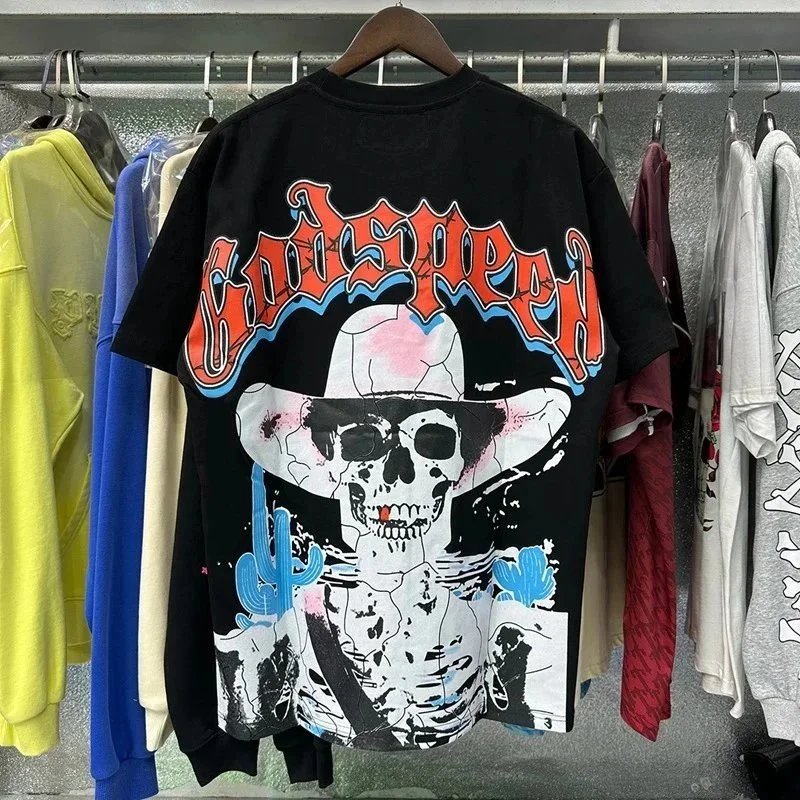 Godspeed Manifested In MMXIII Graphic T-Shirt Beige - 8