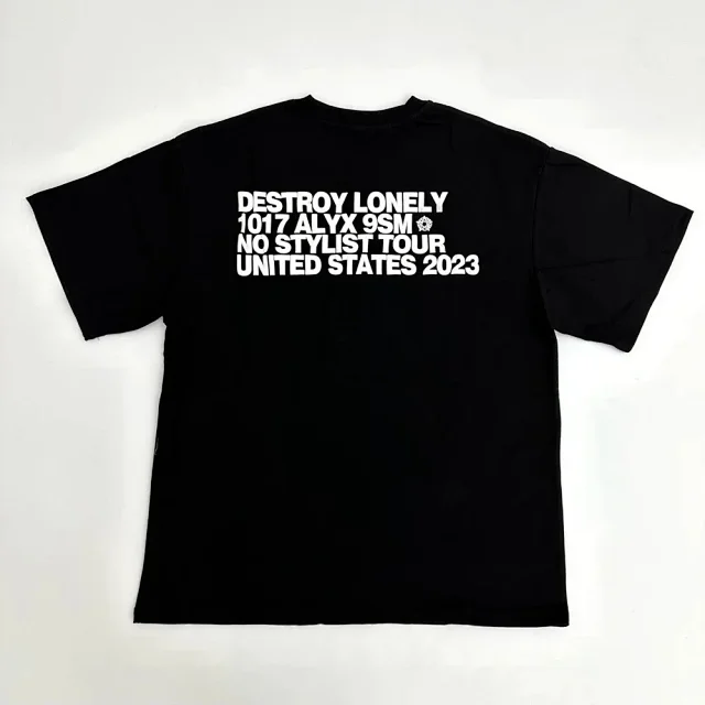 Destroy Lonely T-Shirts Occult Symbol Print product detail image 3